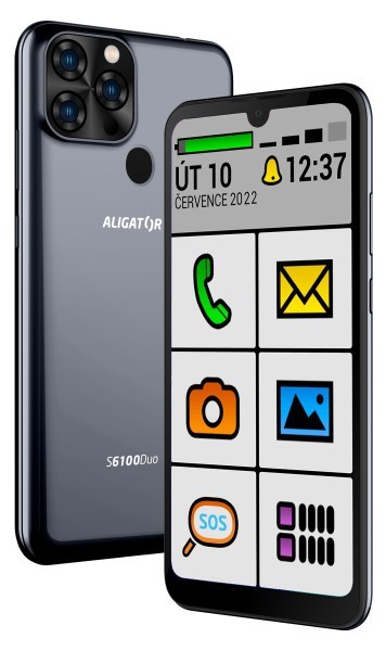 ALIGATOR S6100 SENIOR černý