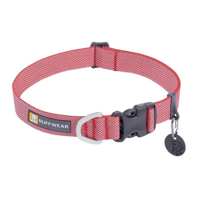 Obojok pre psy Ruffwear Hi &amp; Light™ Collar-51 - 66cm-salmon-pink