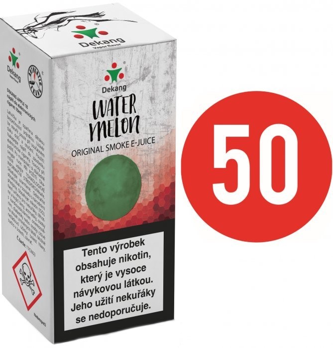 Liquid Dekang Fifty Watermelon 10ml - 16mg (Vodný melón)