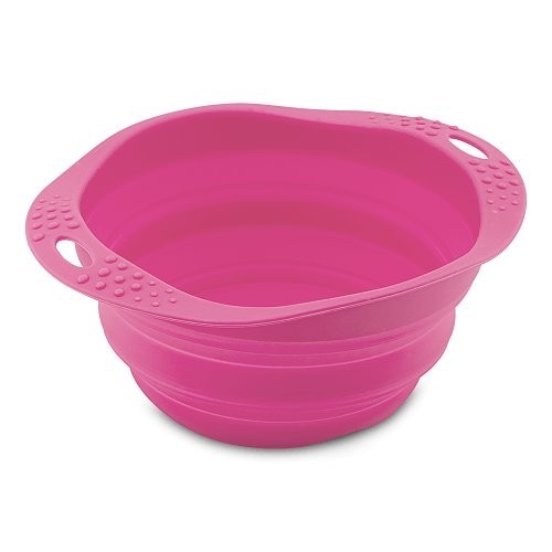 Miska pre psa, BecoBowl Travel-pink L, EKO