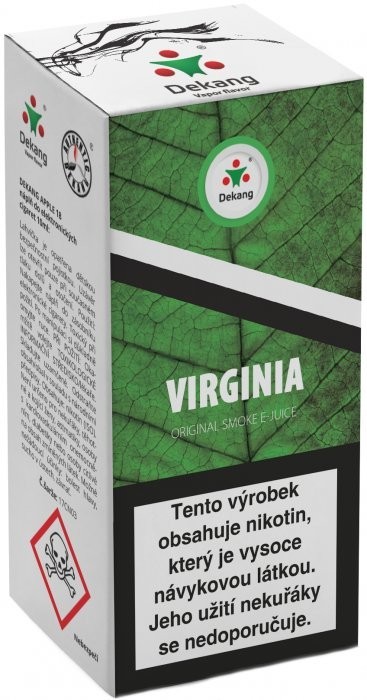 Liquid Dekang Virginia 10ml - 11mg (virginia tabak)