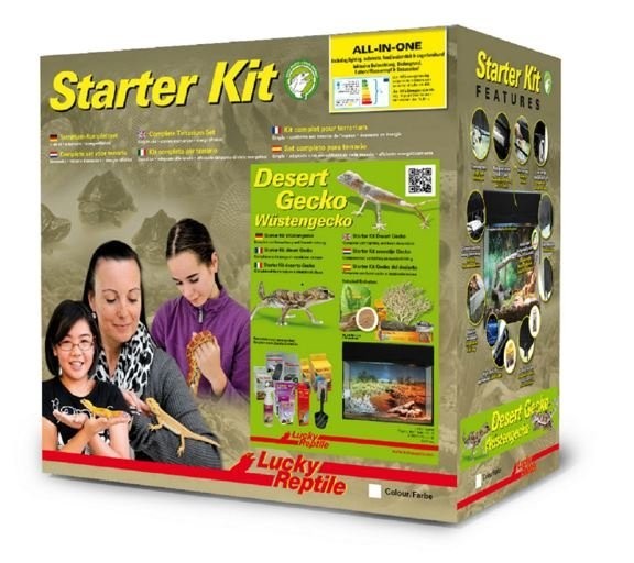 Lucky Reptile Starter Kit Desert Gecko 50x28x40 cm biele