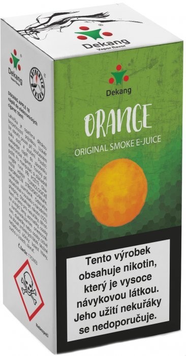 Liquid Dekang Orange 10ml - 6mg (Pomaranč)