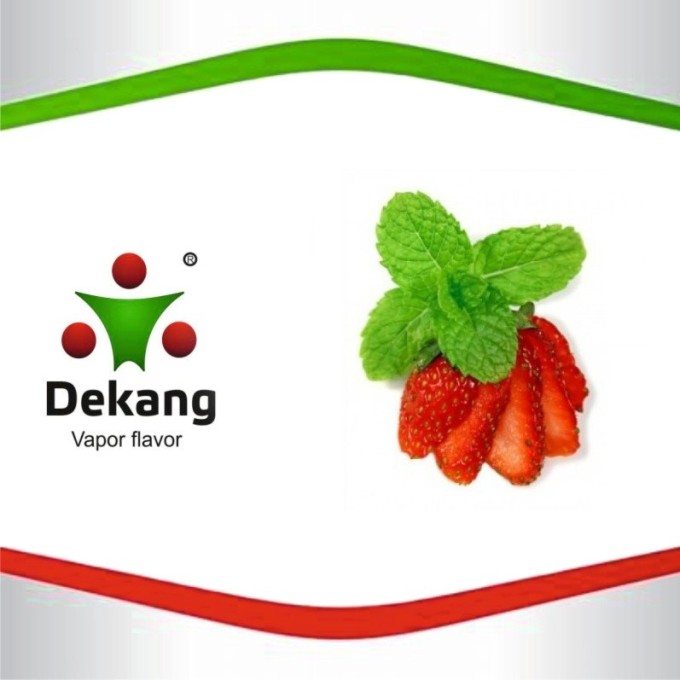 Liquid Dekang Strawberry mint 10ml - 6mg (Jahoda s mätou)