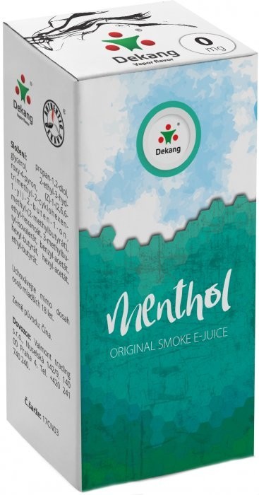 Liquid Dekang Menthol 10ml - 0mg (Mentol)