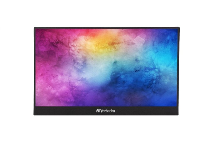 Verbatim PM-14 Přenosný monitor 14" Full HD 1080P,  černá