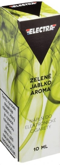 Liquid ELECTRA Green apple 10ml - 0mg (Zelené jablko)