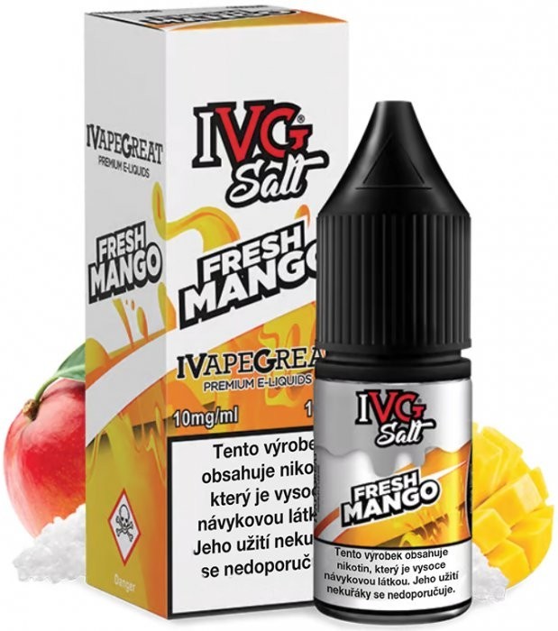 Liquid IVG SALT Fresh Mango 10ml - 10mg