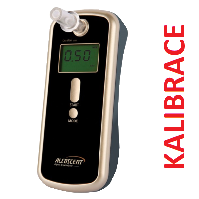 Kalibrácia - Alcoscent DA 8700