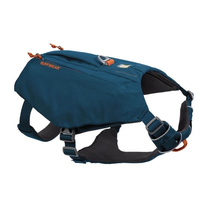 Postroj pre psy Ruffwear Switchbak™-blue-moon-S