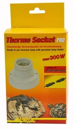 Lucky Reptile Thermo Socket PRO Rovný držiak s konektorom