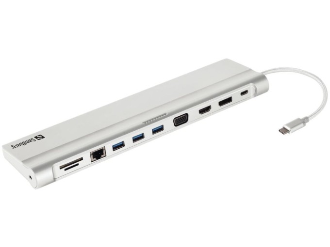 Sandberg USB-C dokovací stanice All-in-1 Docking Station