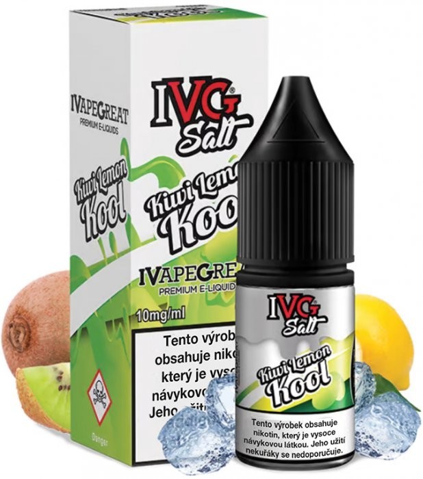 Liquid IVG SALT Kiwi Lemon Kool 10ml - 20mg