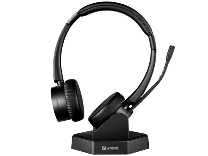 Sandberg PC sluchátka Bluetooth Office Headset Pro+, černá