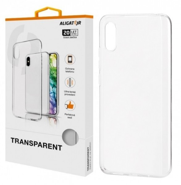 Pouzdro ALIGATOR TRANSPARENT Xiaomi Redmi 9A/9AT