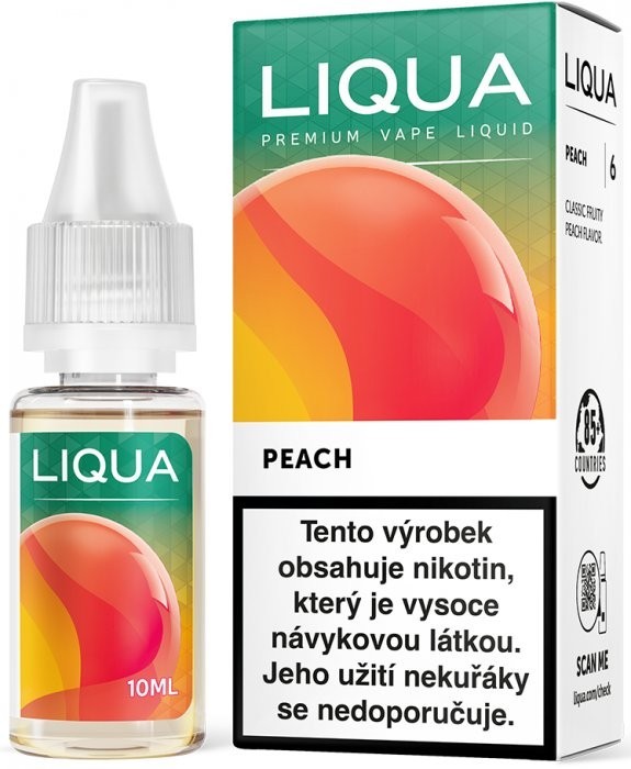 Liquid LIQUA CZ Elements Peach 10ml-12mg (Broskyňa)