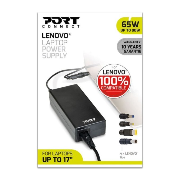 PORT CONNECT LENOVO napájecí adaptér k notebooku 65W (max.90W), 4x Lenovo konektor