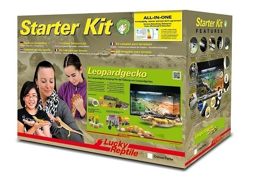 Lucky Reptile Starter Kit Leopard Gecko 80x40x52 cm biele