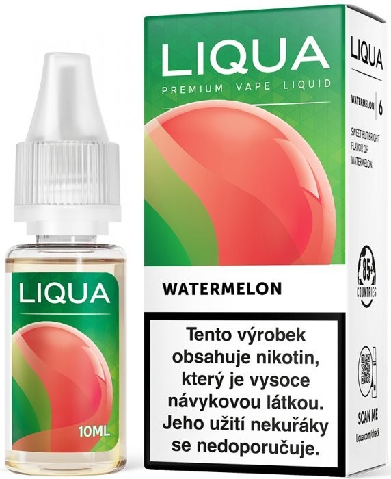 Liquid LIQUA CZ Elements Watermelon 10ml-18mg (Vodný melón)