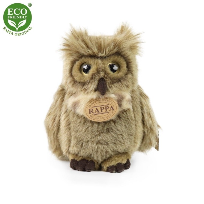 Rappa Plyšový výr 17 cm ECO-FRIENDLY