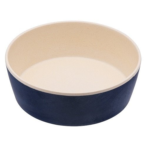 Miska pre psa, BecoBowl - Bambusová-midnight-blue-L