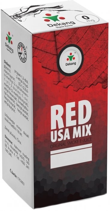 Liquid Dekang Red USA MIX 10ml - 0mg