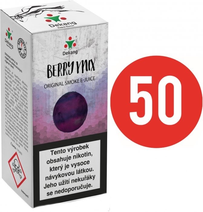 Liquid Dekang Fifty Berry Mix 10ml - 6mg (Lesné Plody)