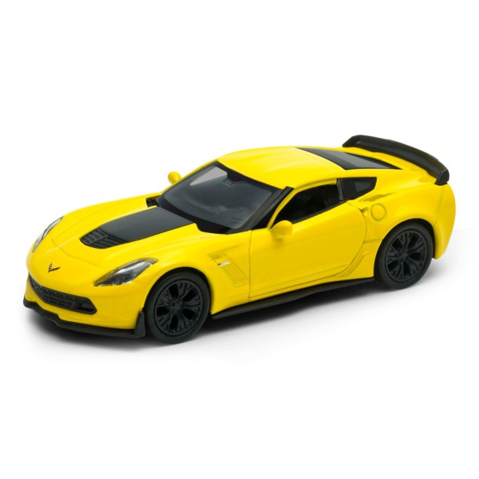 Welly Chevrolet Corvette Z06 (2017) 1:34 modrý