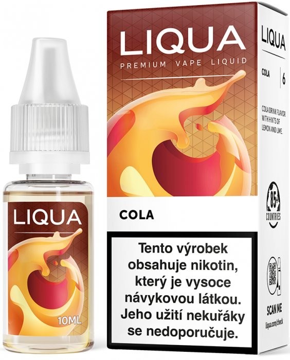 Liquid LIQUA CZ Elements Cola 10ml-6mg (Kola)