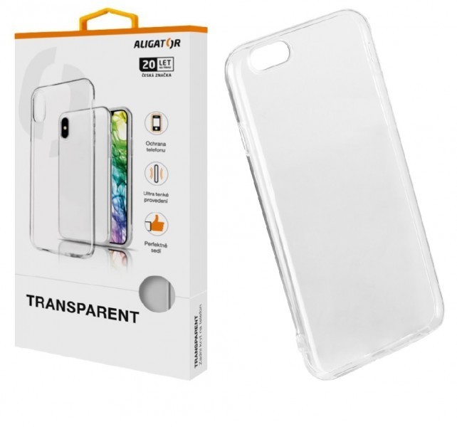 Pouzdro TRANSPARENT ALIGATOR Apple iPhone 6/6S