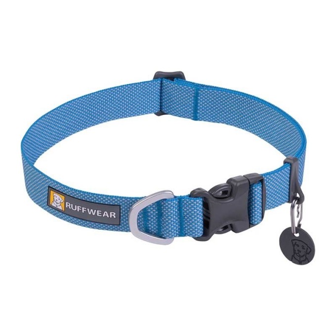 Obojok pre psy Ruffwear Hi &amp; Light™ Collar-51 - 66cm-blue-dusk