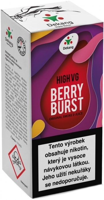 Liquid Dekang High VG Berry Burst 10ml - 6mg (Lesné ovocie s jablkom)