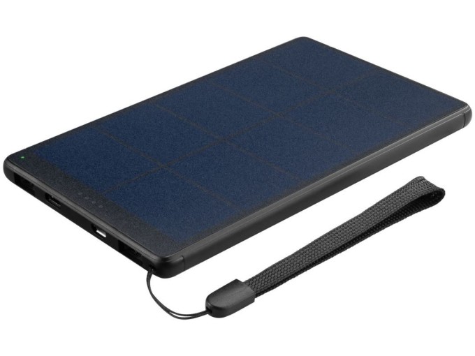 Sandberg Urban Solar Powerbank 10000 mAh, solární nabíječka, černá