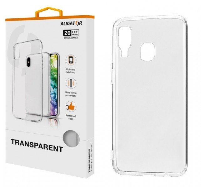 Pouzdro TRANSPARENT ALIGATOR Samsung A40