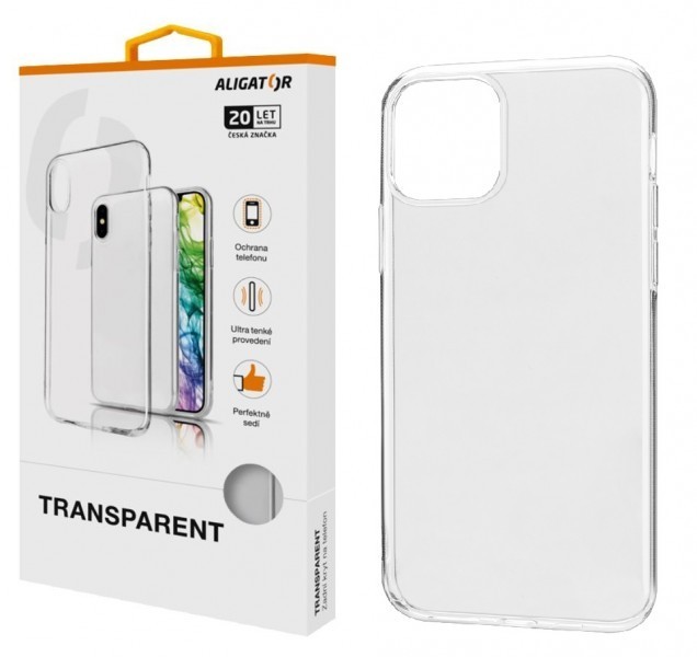 Pouzdro TRANSPARENT ALIGATOR Apple iPhone 11 Pro