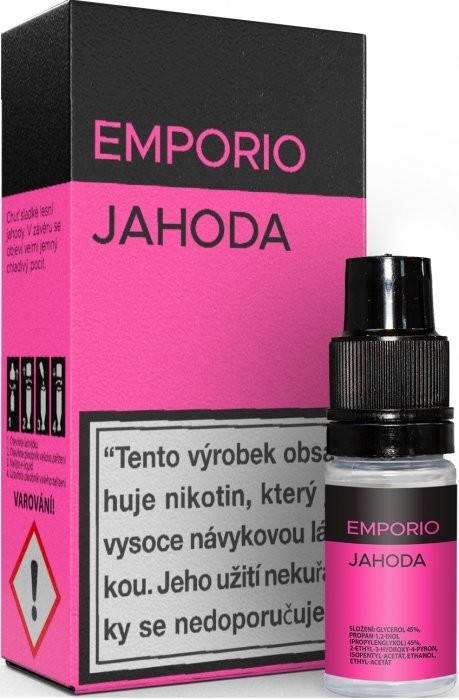 Liquid EMPORIO Strawberry 10ml - 6mg