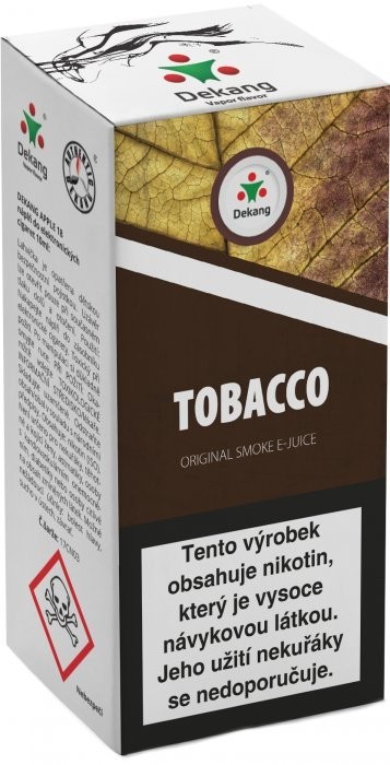 Liquid Dekang Tobacco 10ml - 11mg (tabak)