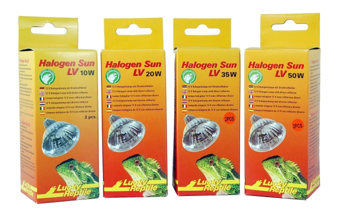 Lucky Reptile Halogen Sun LV 50W - Double Pack