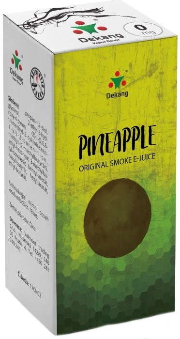 Liquid Dekang Pineapple (Ananás) 10ml - 0mg