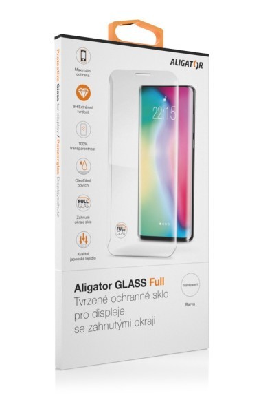 Ochrana displeje GLASS FULL Honor 200 Pro, černá