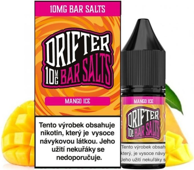 Liquid Drifter Bar Salts Mango Ice 10ml - 10mg