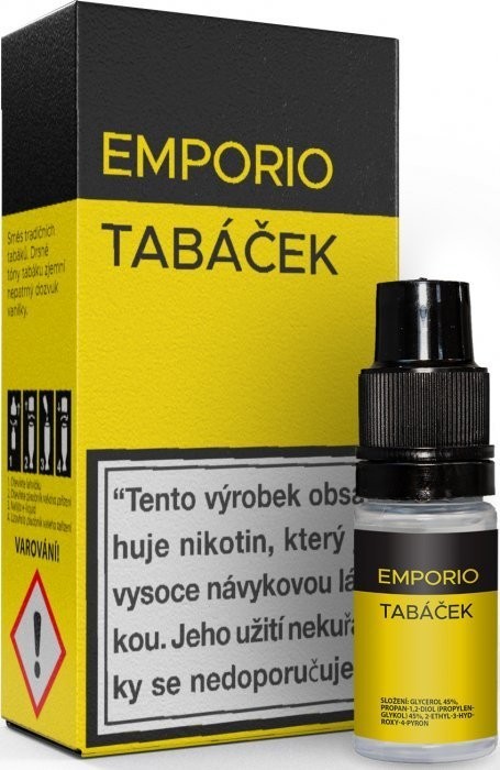 Liquid EMPORIO Tabáček 10ml - 3mg