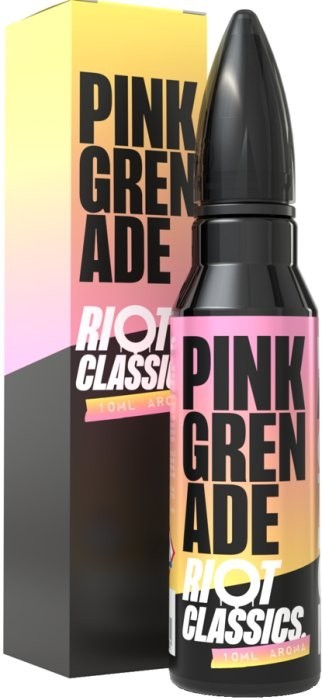 Příchuť Riot Squad S&V 10ml Pink Grenade (Citronovo-jahodová limonáda)