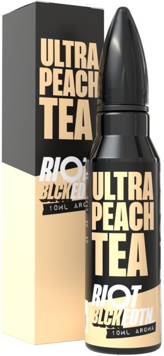 Příchuť Riot Squad BLCK EDTN S&V 10ml Ultra Peach Tea (Ledový broskvový čaj)