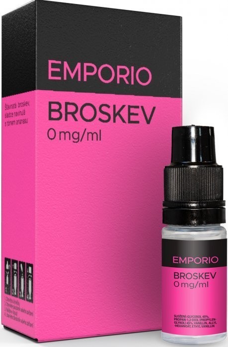 Liquid EMPORIO Broskev 10ml - 0mg