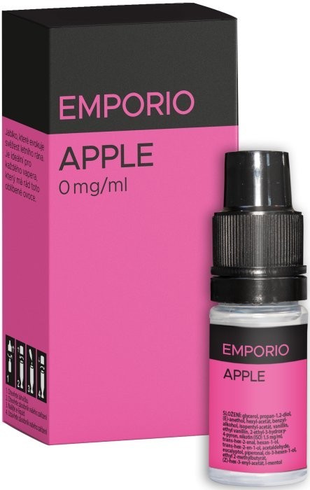 Liquid EMPORIO Apple 10ml - 0mg (Jablko)