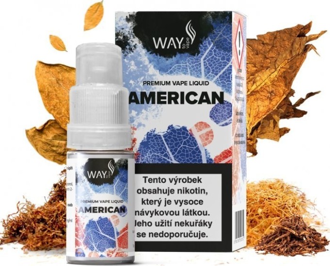 Liquid WAY to Vape American 10ml-3mg