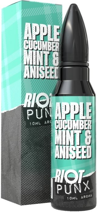 Příchuť Riot Squad PUNX S&V 10ml Apple Cucumber Mint & Aniseed (Jablko s okurkou, mátou a anýzem)