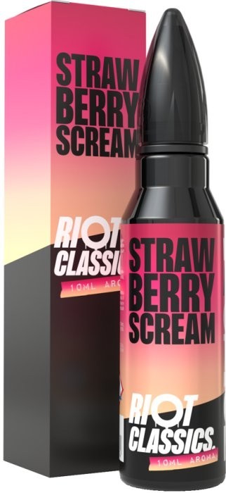 Příchuť Riot Squad S&V 10ml Strawberry Scream (Jahodová limonáda)