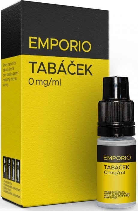 Liquid EMPORIO Tabáček 10ml - 0mg